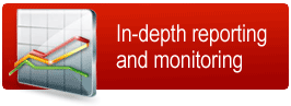 In-depth reporting and monitoring